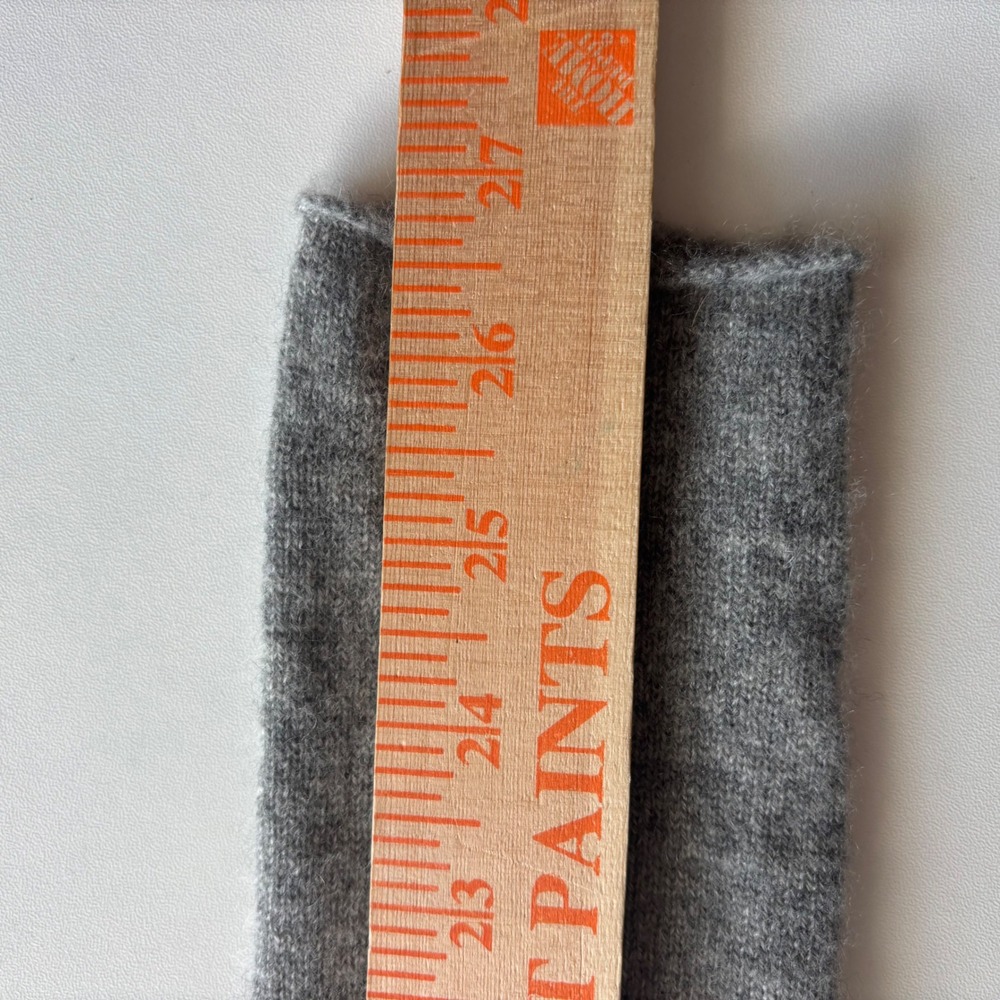 J. Crew Womens Cashmere Sweater Crew Neck Long Sleeve‎ Gray Pullover Top Small - Picture 7 of 8